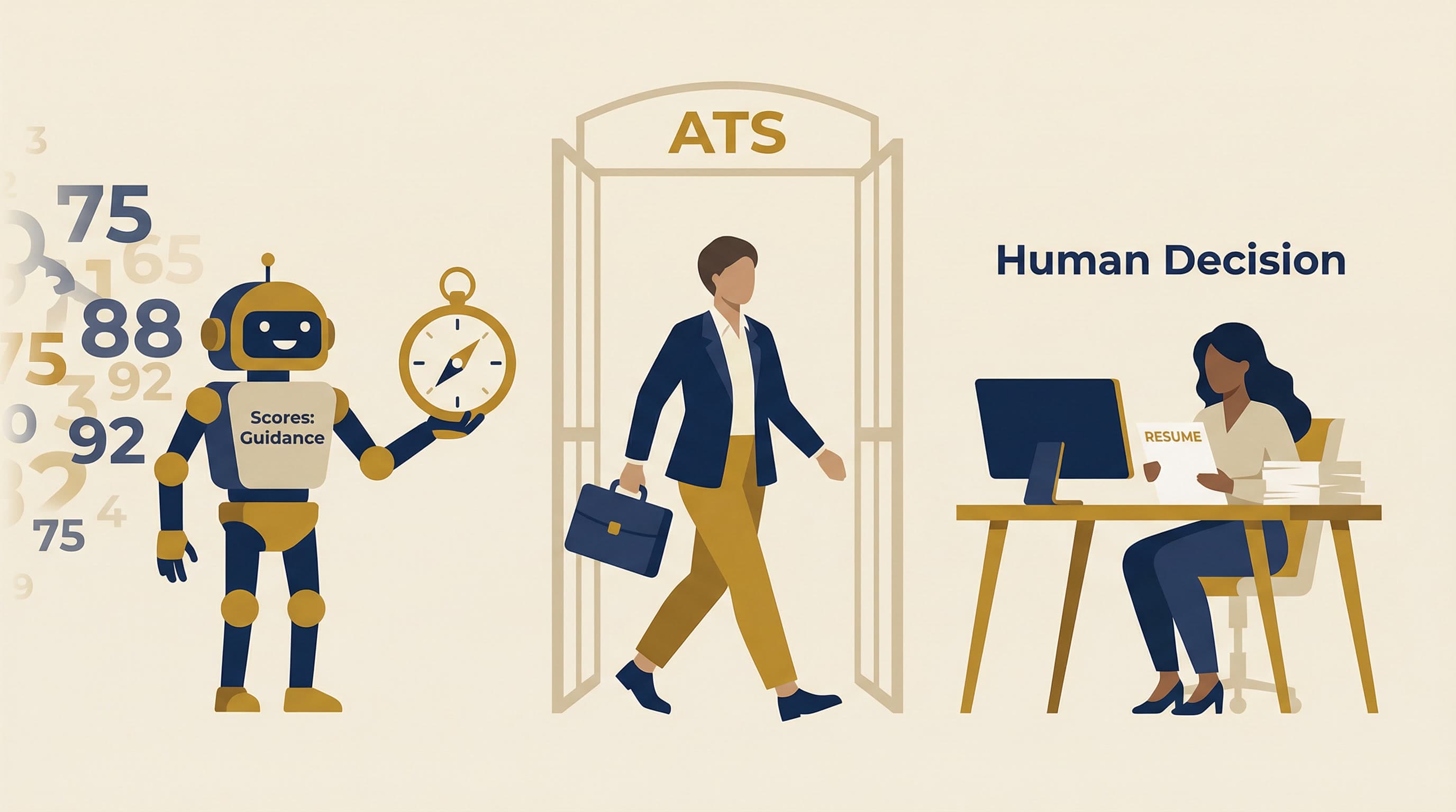 Why TailorDraft Will Never Block You Based on a Score